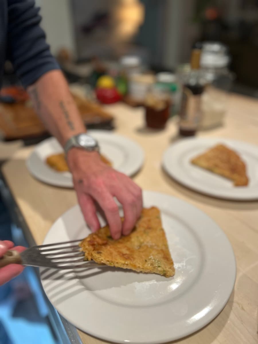 Kimchi Pancake (Kimchijeon), cooked by Addi 🤠