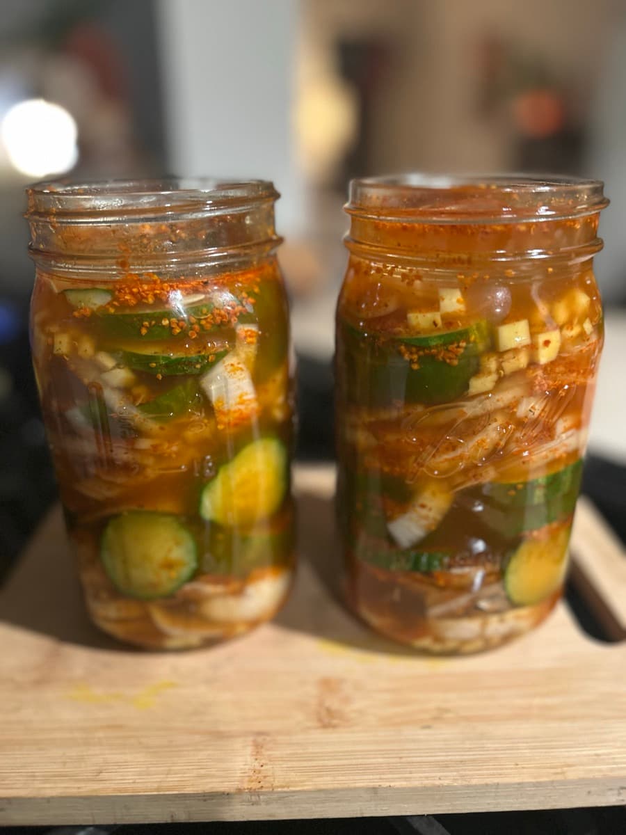 Masala Pickled Vegetables, cooked by Addi 🤠