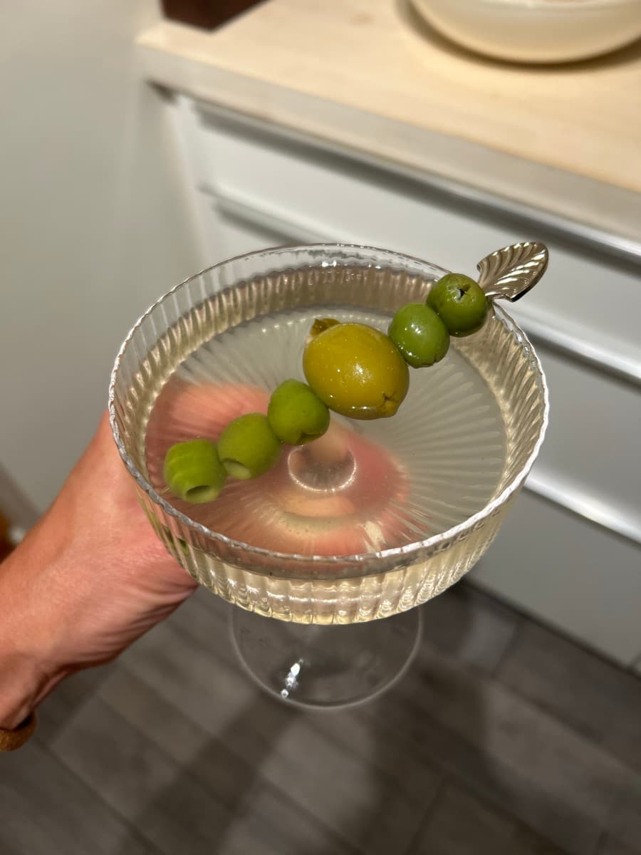 Dirty Martini, cooked by Addi 🤠