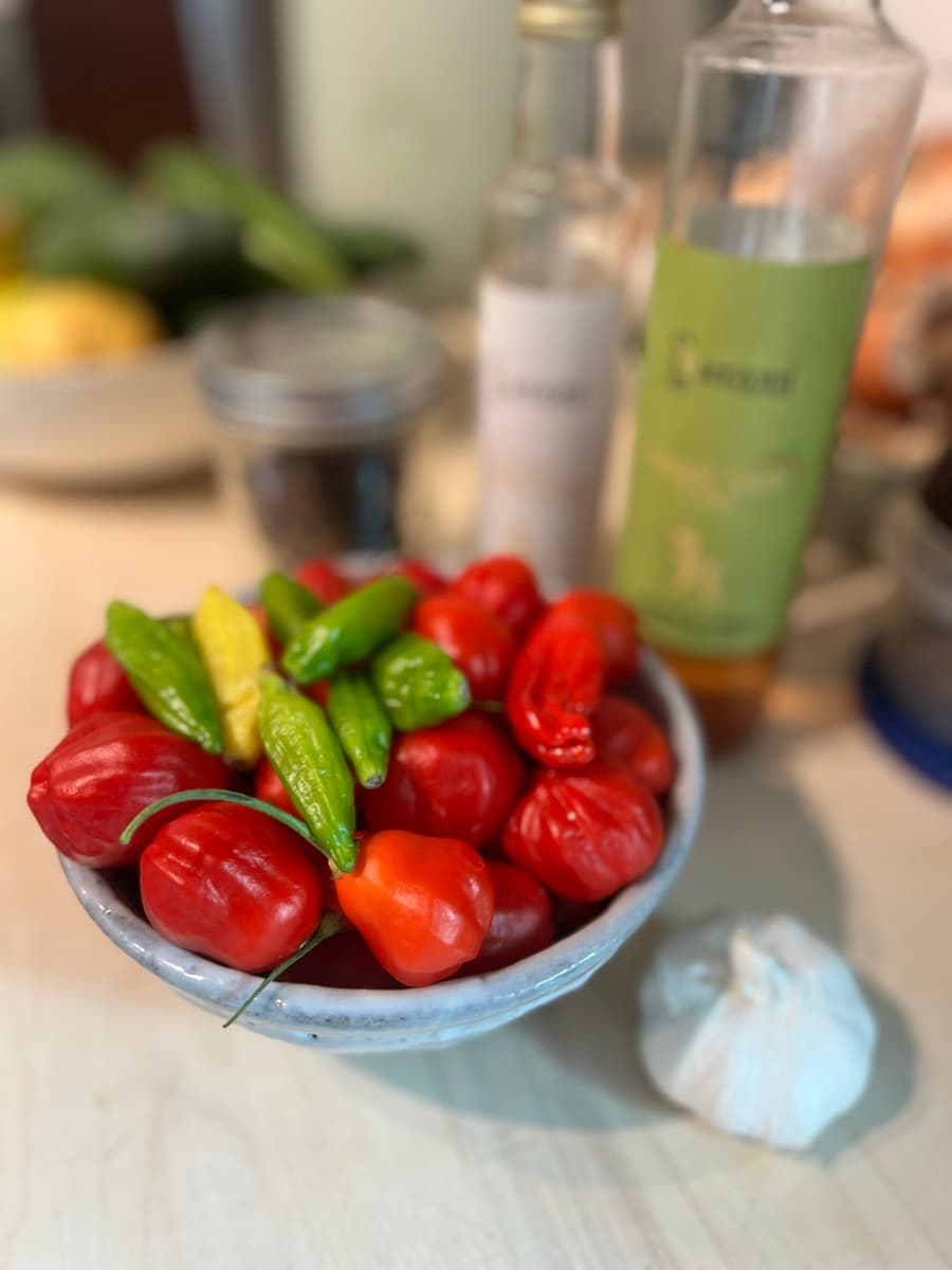 Smoky Rainforest Hot Sauce, cooked by Erin Sojourner